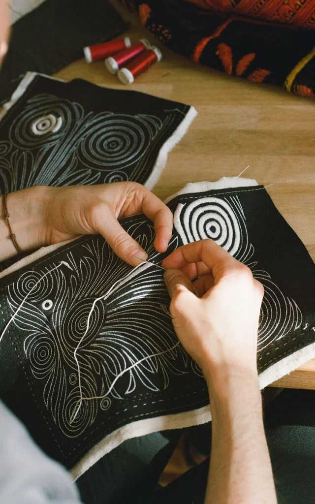 Broderie - Mathias Ouvrard